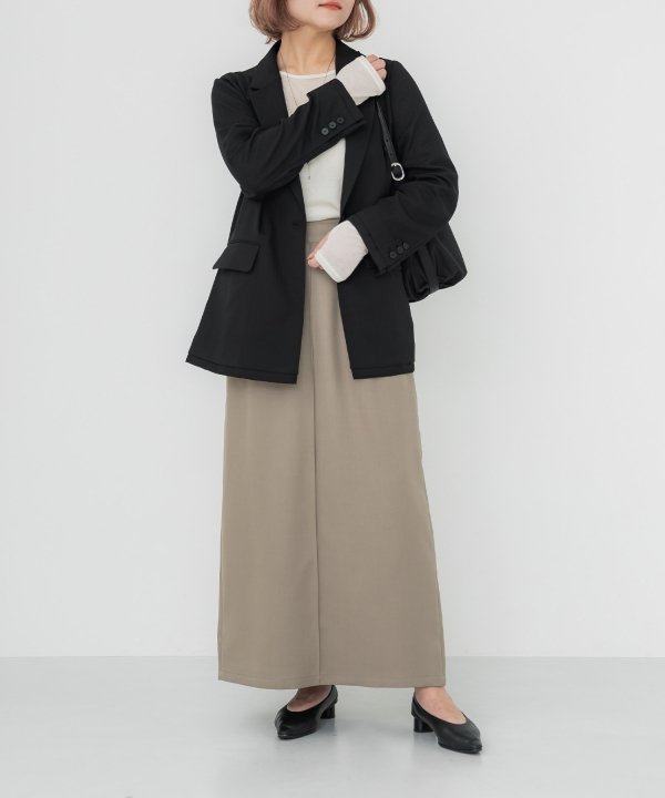 crewre クルーレ レイヤードシアージャケット ブラック サイズ1 crewre online shop / レイヤードシアージャケット