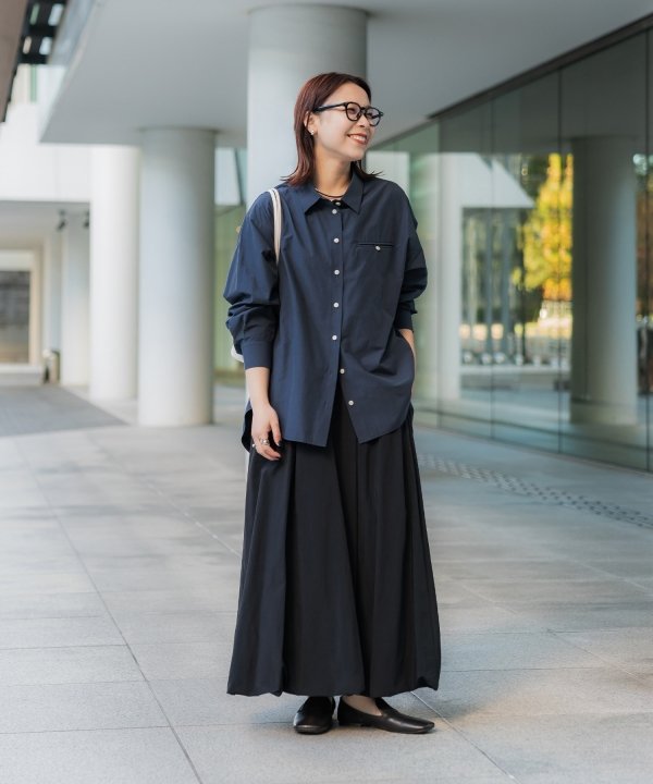 crewre online shop / オーバーサイズコットンシャツ