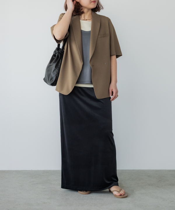 crewre ショートスリーブボクシージャケット サイズ3 クルーレ crewre online shop / outer / jacket
