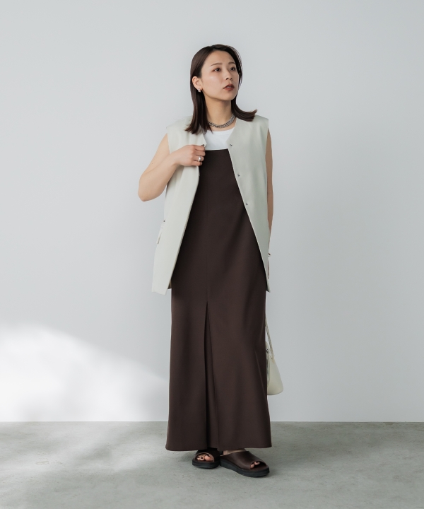 新品未使用　クルーレ　こすぱっしょんゆりえ　フロントフライバックオープンジレ　2 crewre online shop / フロントフライバックオープンジレ