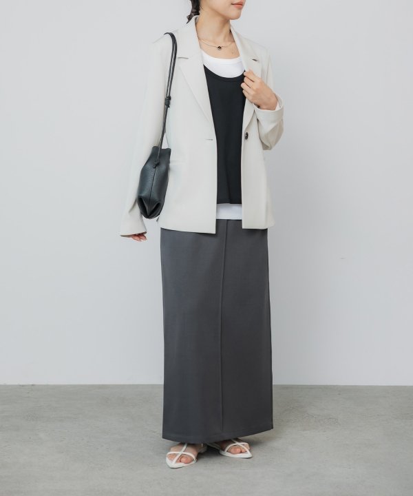 なにゃん様✽crewre バックタックナロースカートサイズ2 crewre online shop / バックタックナロースカート