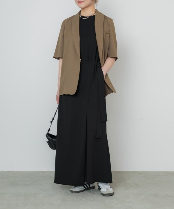 【最終値下げ】crewre ハーフスリーブボクシージャケット crewre online shop / ハーフスリーブボクシージャケット