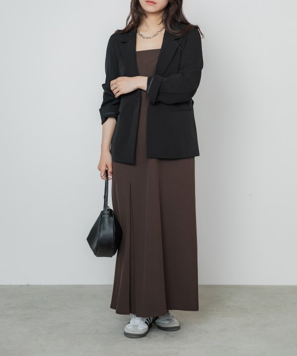 crewre online shop / ボックスタックキャミワンピース