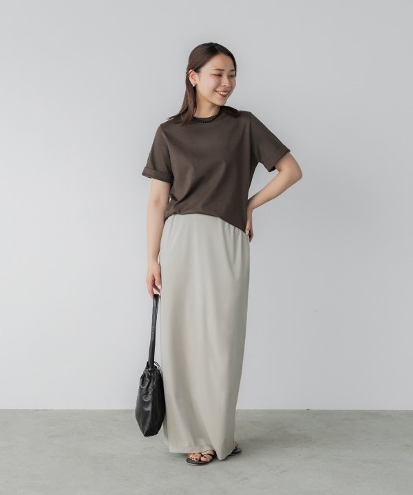 crewre online shop / ストレッチベロアストレートスカート