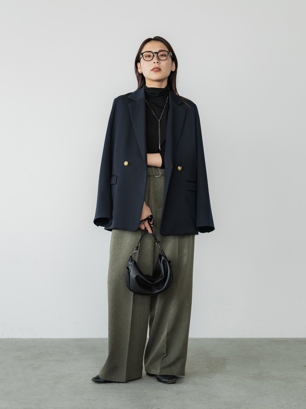 crewre クルーレ 24AW ダブルテーラードジャケット crewre online shop / ダブルテーラードジャケット