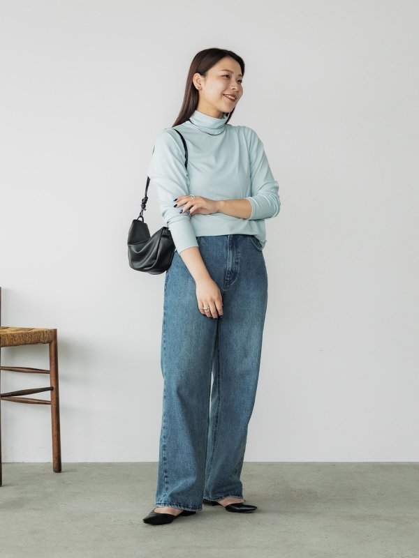 crewre online shop / アジャスタブルIラインデニムパンツ