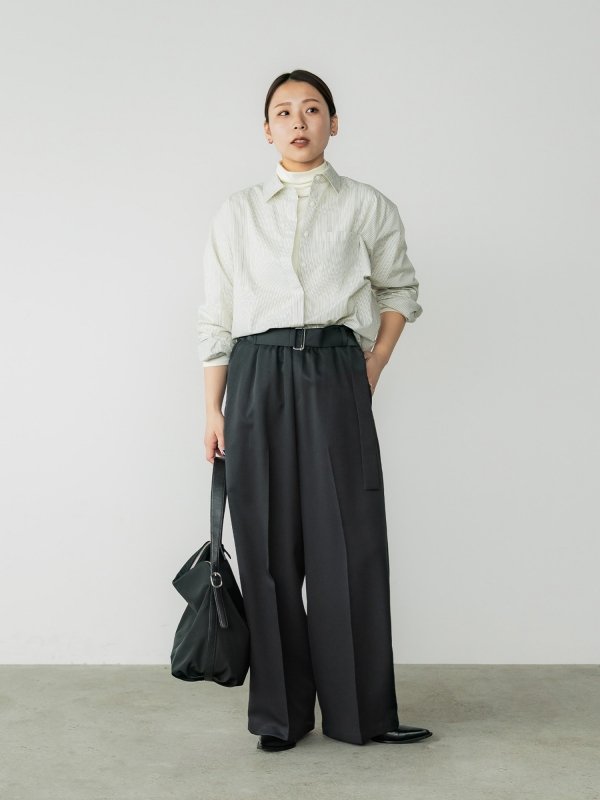 crewre online shop / ナイロンレザーショルダーバッグ
