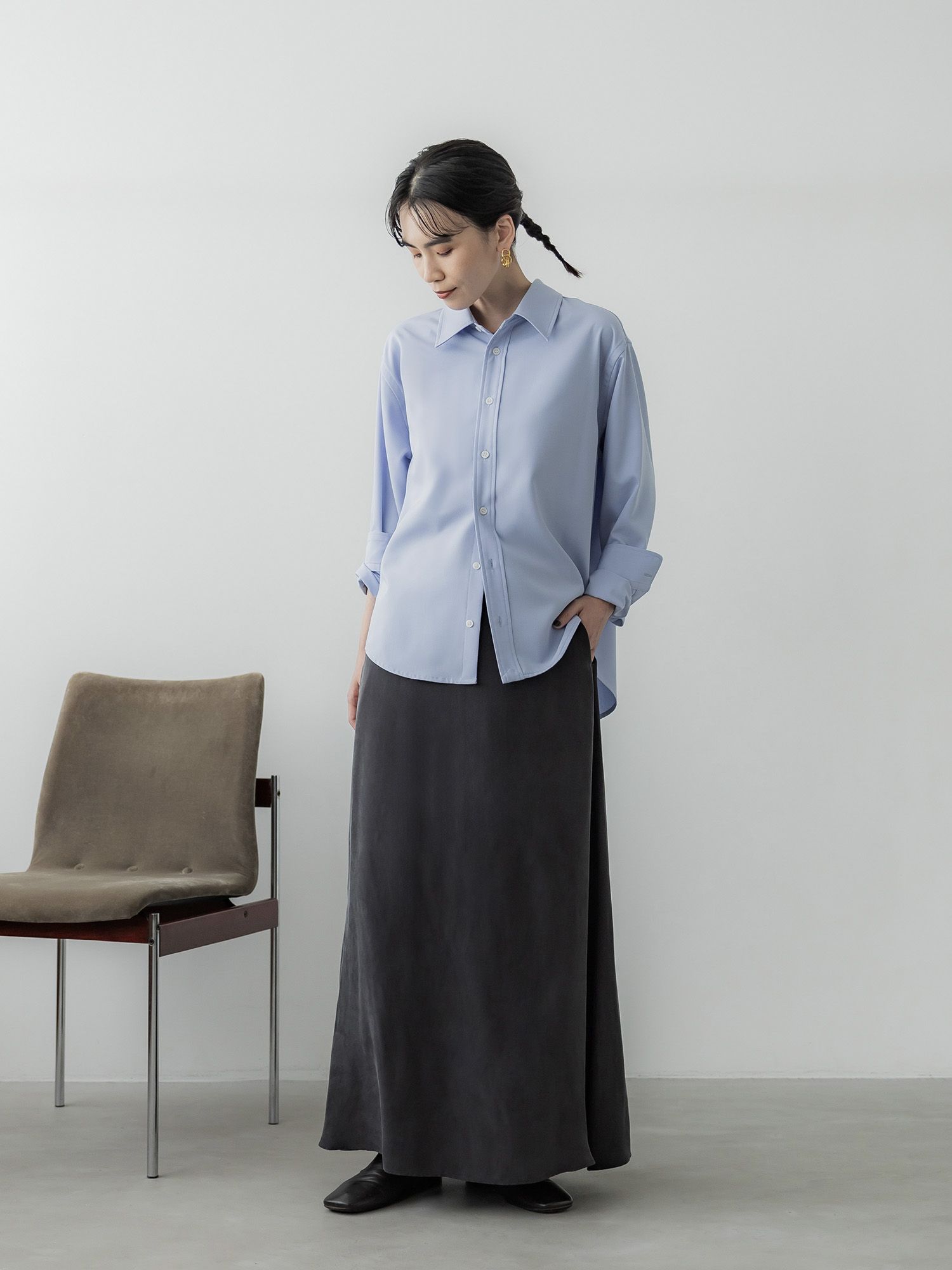 バックステッチレギュラーシャツ