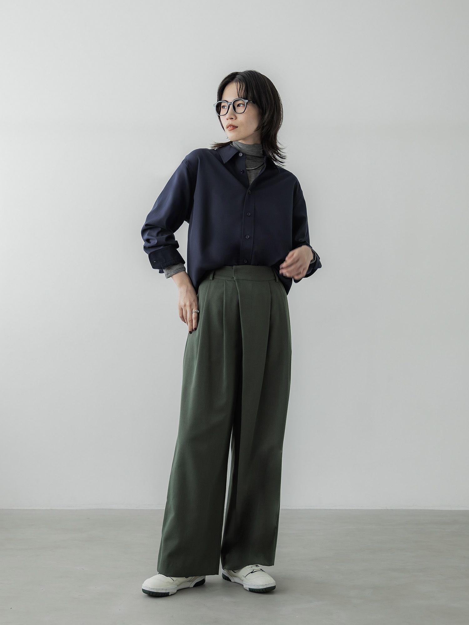 バックステッチレギュラーシャツ