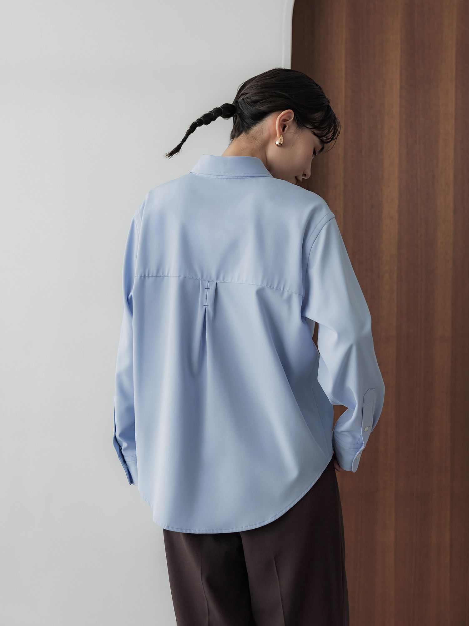 バックステッチレギュラーシャツ