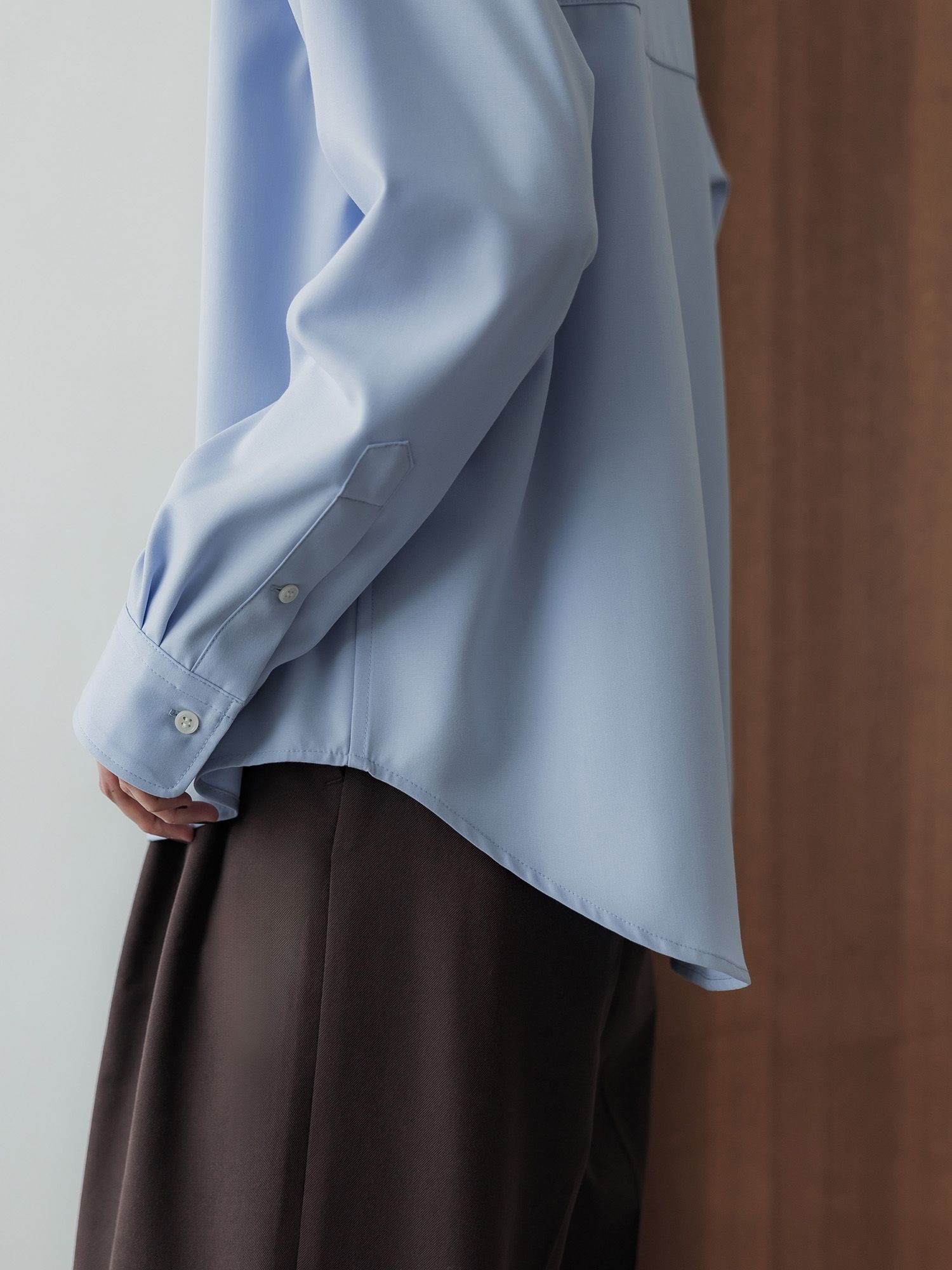 バックステッチレギュラーシャツ