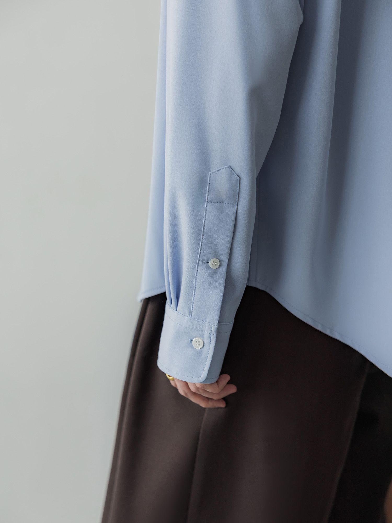 バックステッチレギュラーシャツ