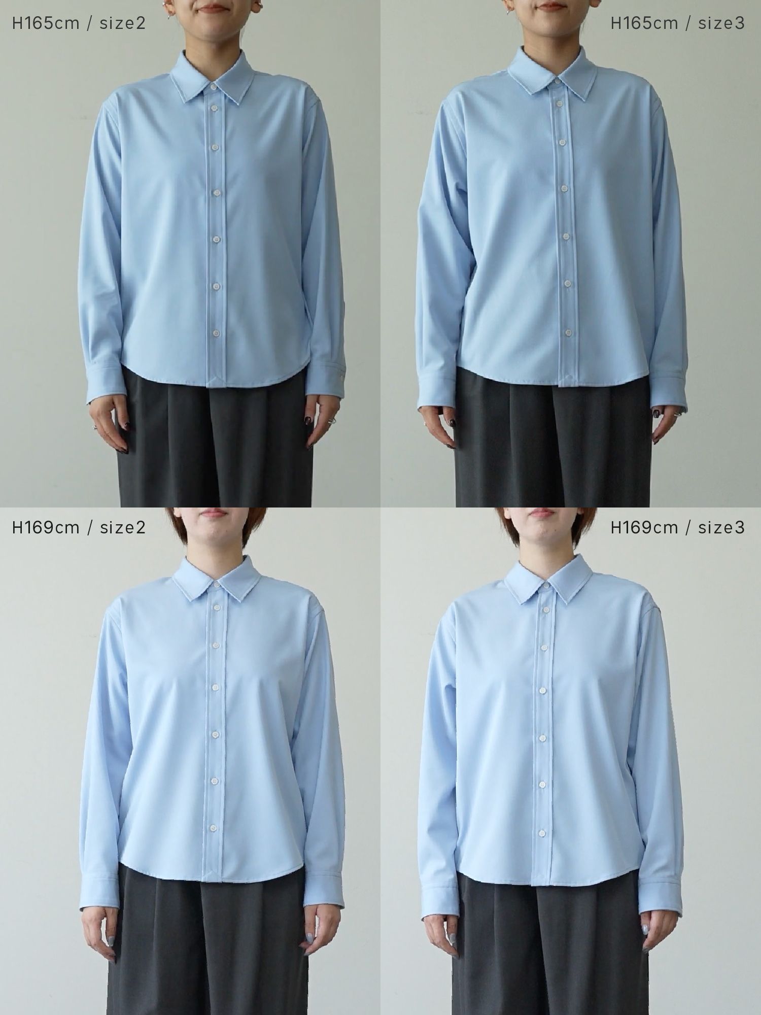 バックステッチレギュラーシャツ