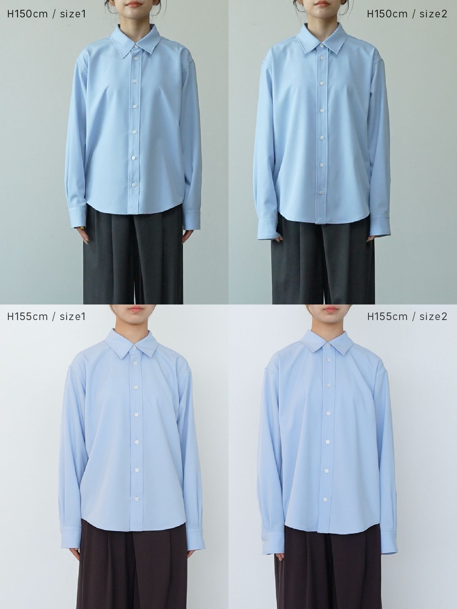 バックステッチレギュラーシャツ