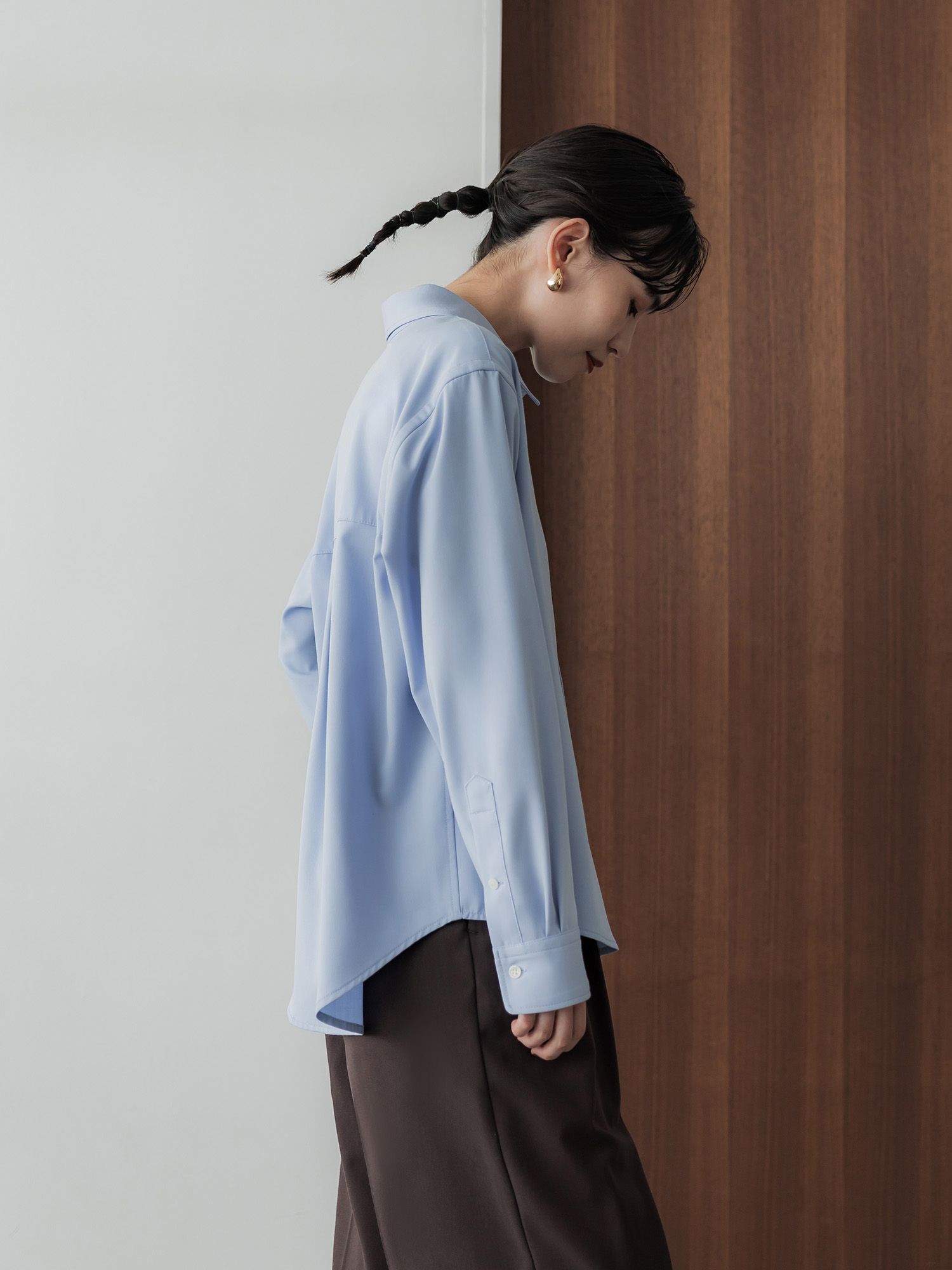 バックステッチレギュラーシャツ