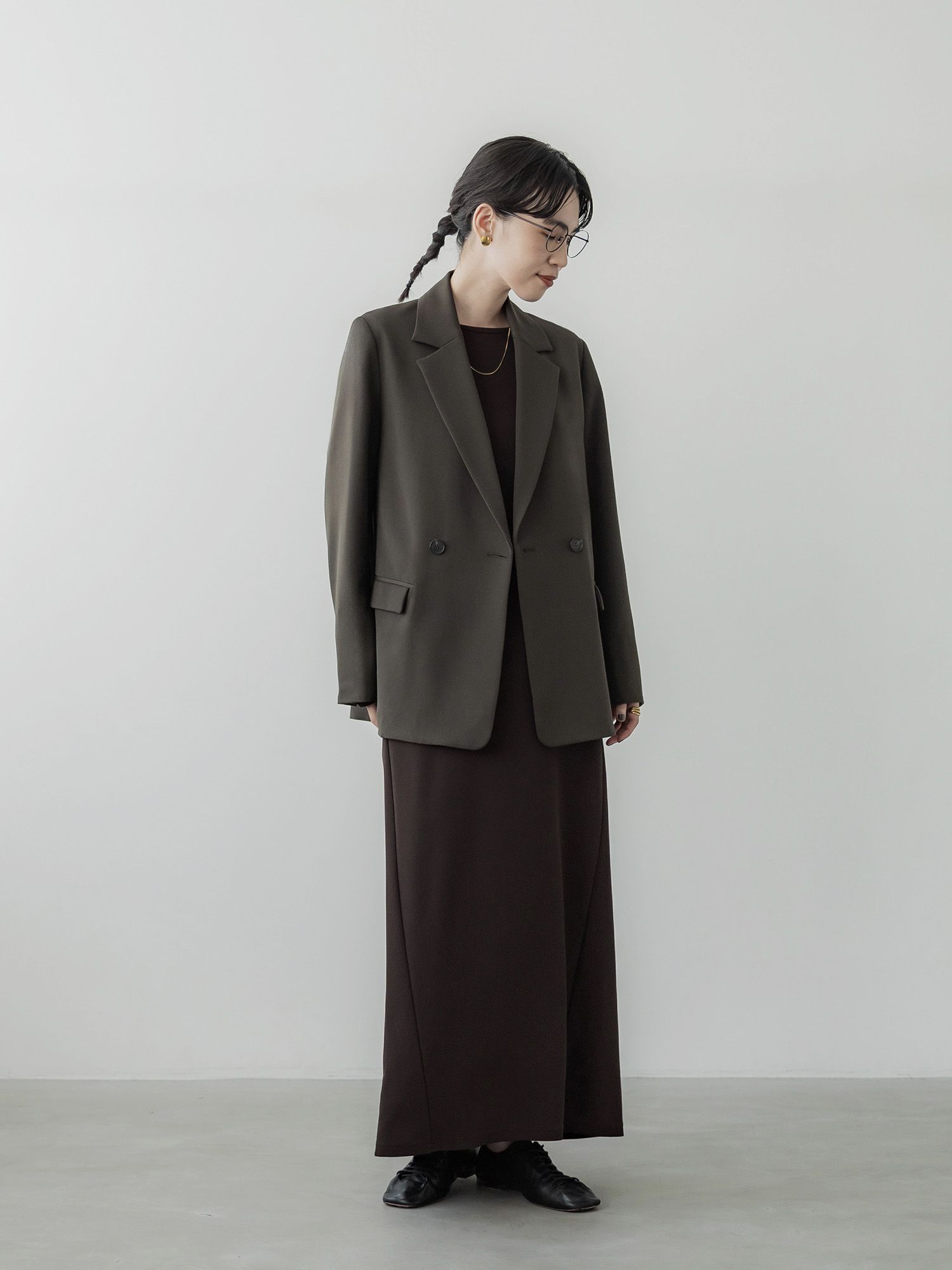 ジョーゼットシェイプワンピース