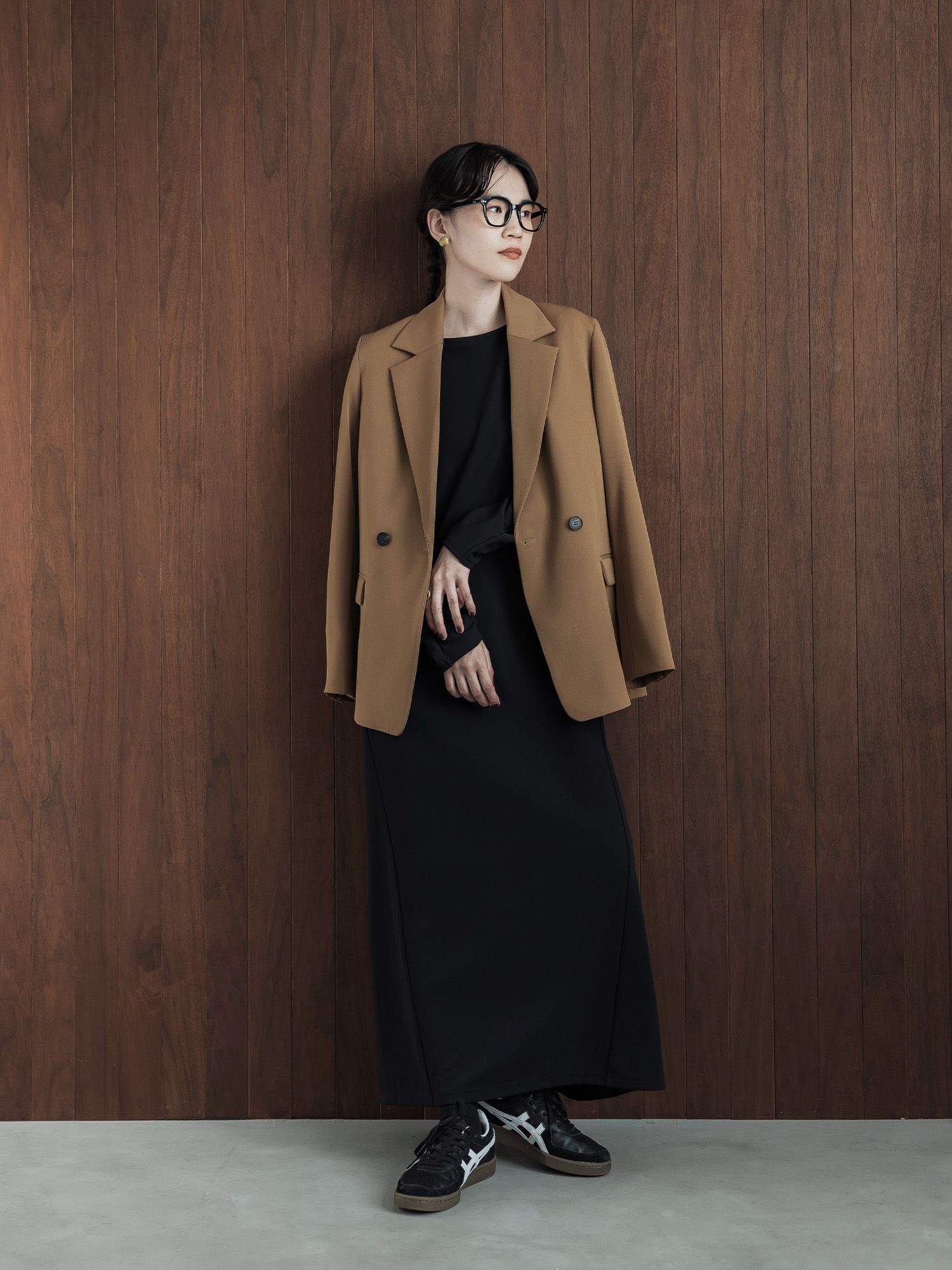 ジョーゼットシェイプワンピース