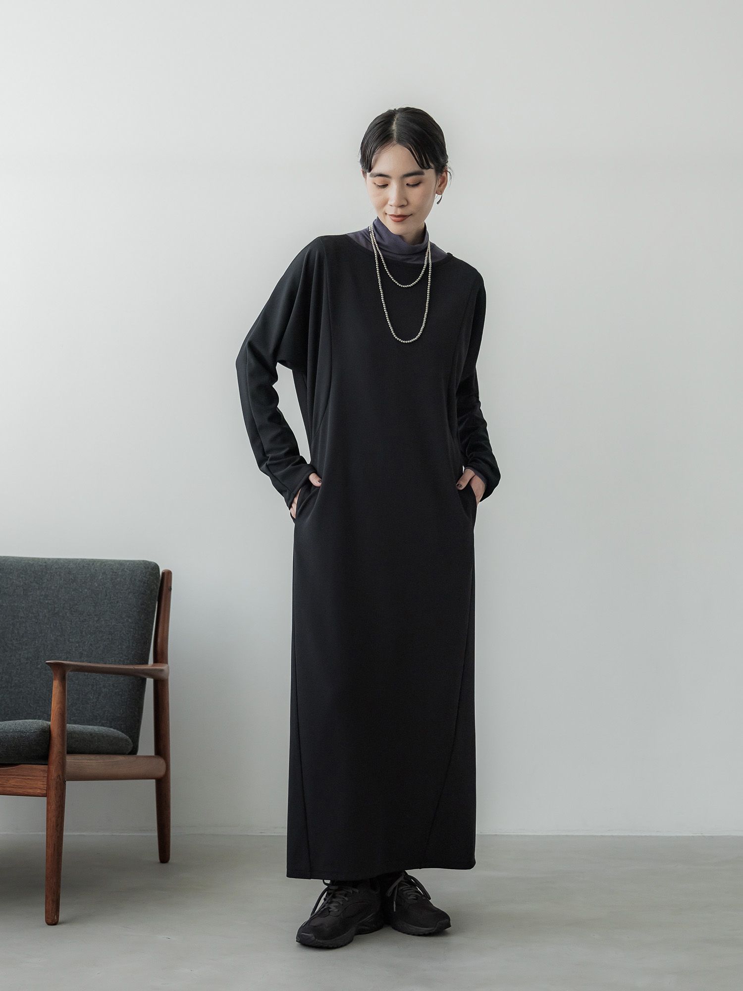 ジョーゼットシェイプワンピース