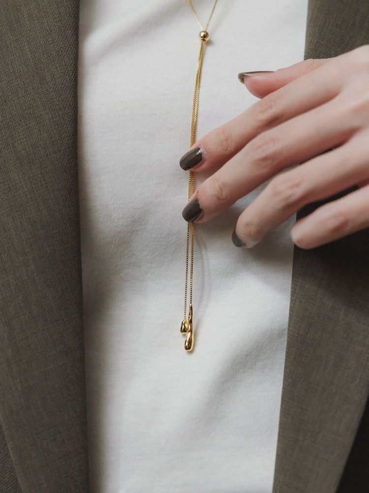 crewre online shop / マルチウェイドロップネックレス