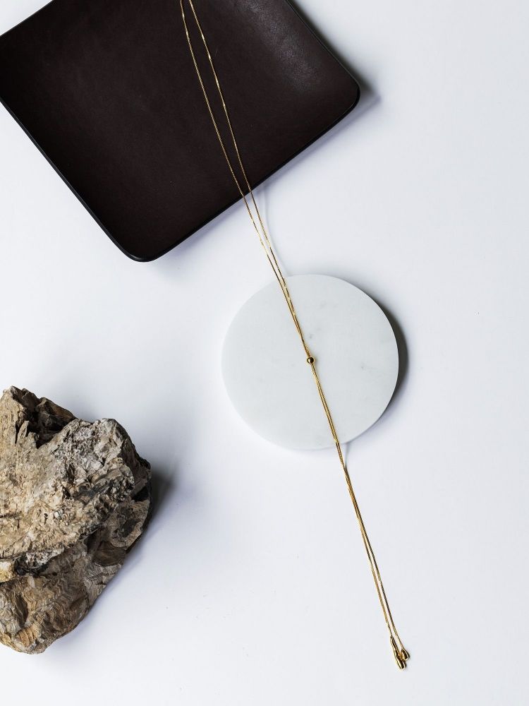 crewre online shop / マルチウェイドロップネックレス