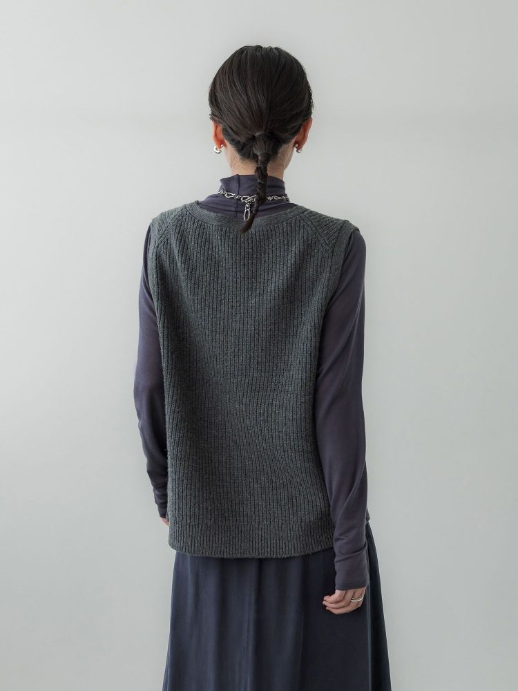crewre online shop / ケープレイヤードVネックベスト