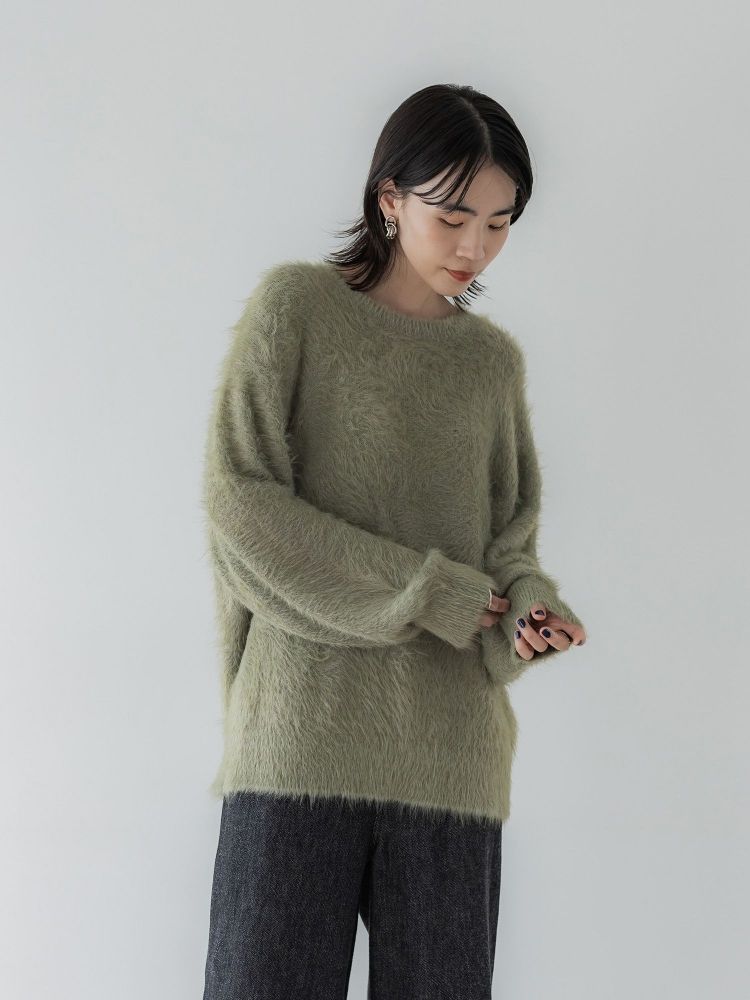 【匿名配送】ware ウールジャージークルーネックLS ニット セーター 匿名配送】ware ウールジャージークルーネックLS ニット セーター