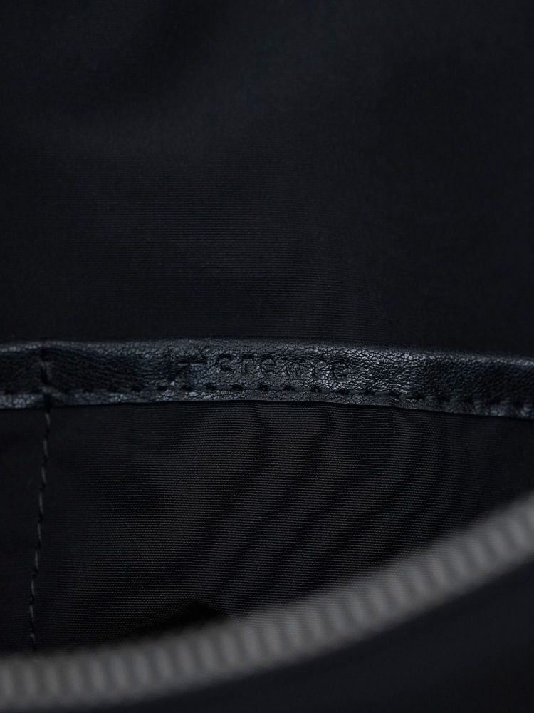 crewre online shop / ナイロンレザーショルダーバッグ