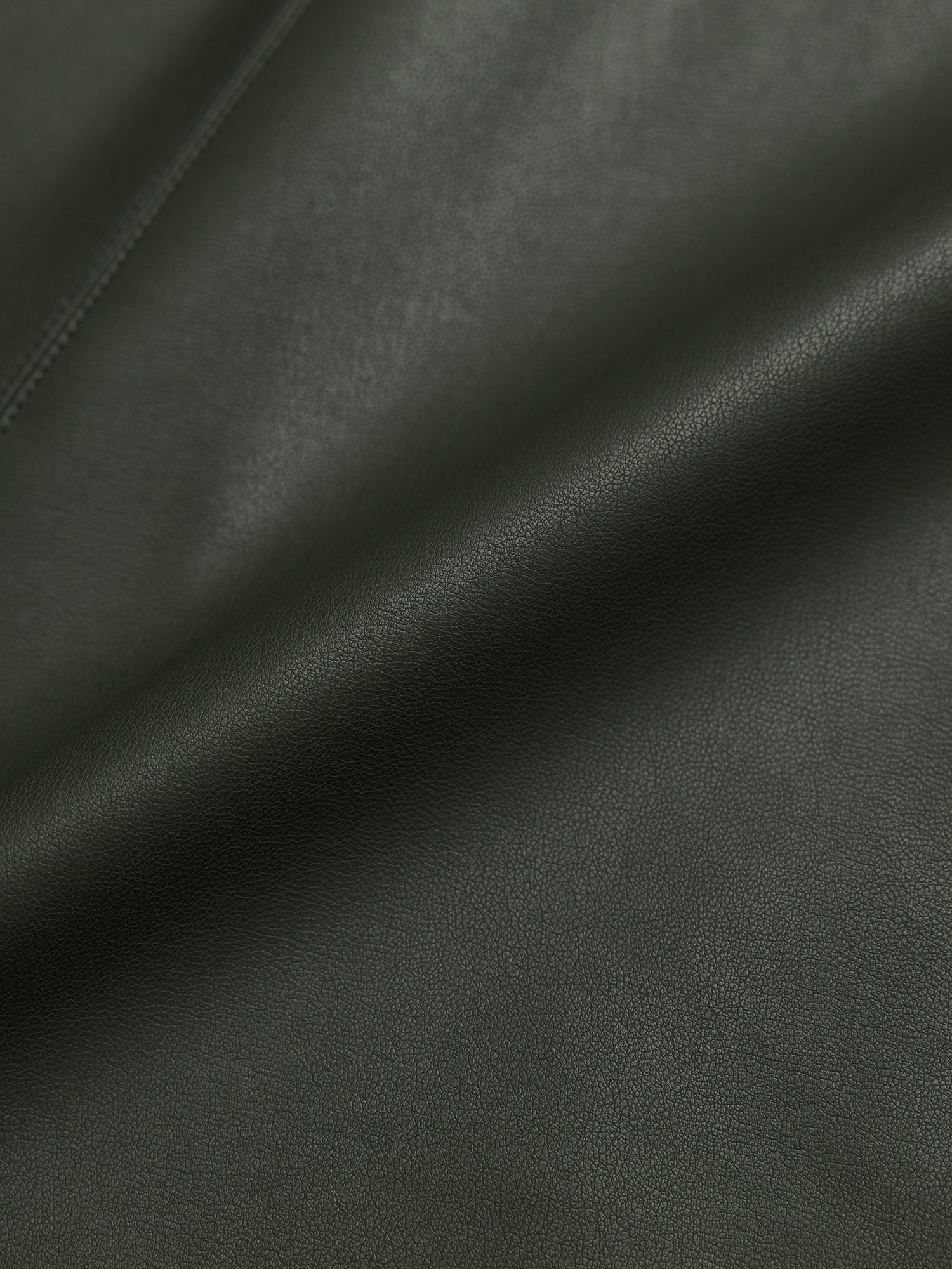 フェイクレザードレープスカート