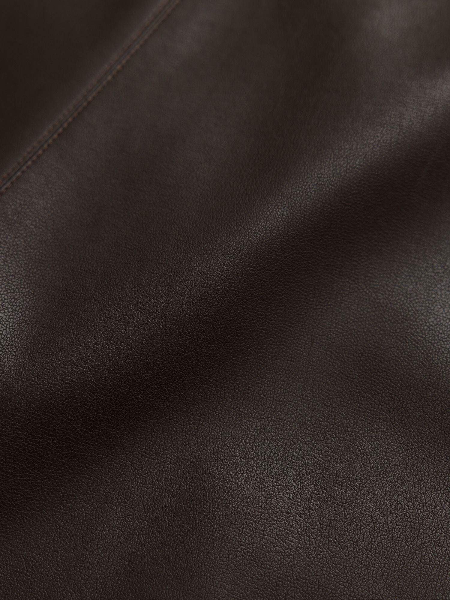 フェイクレザードレープスカート