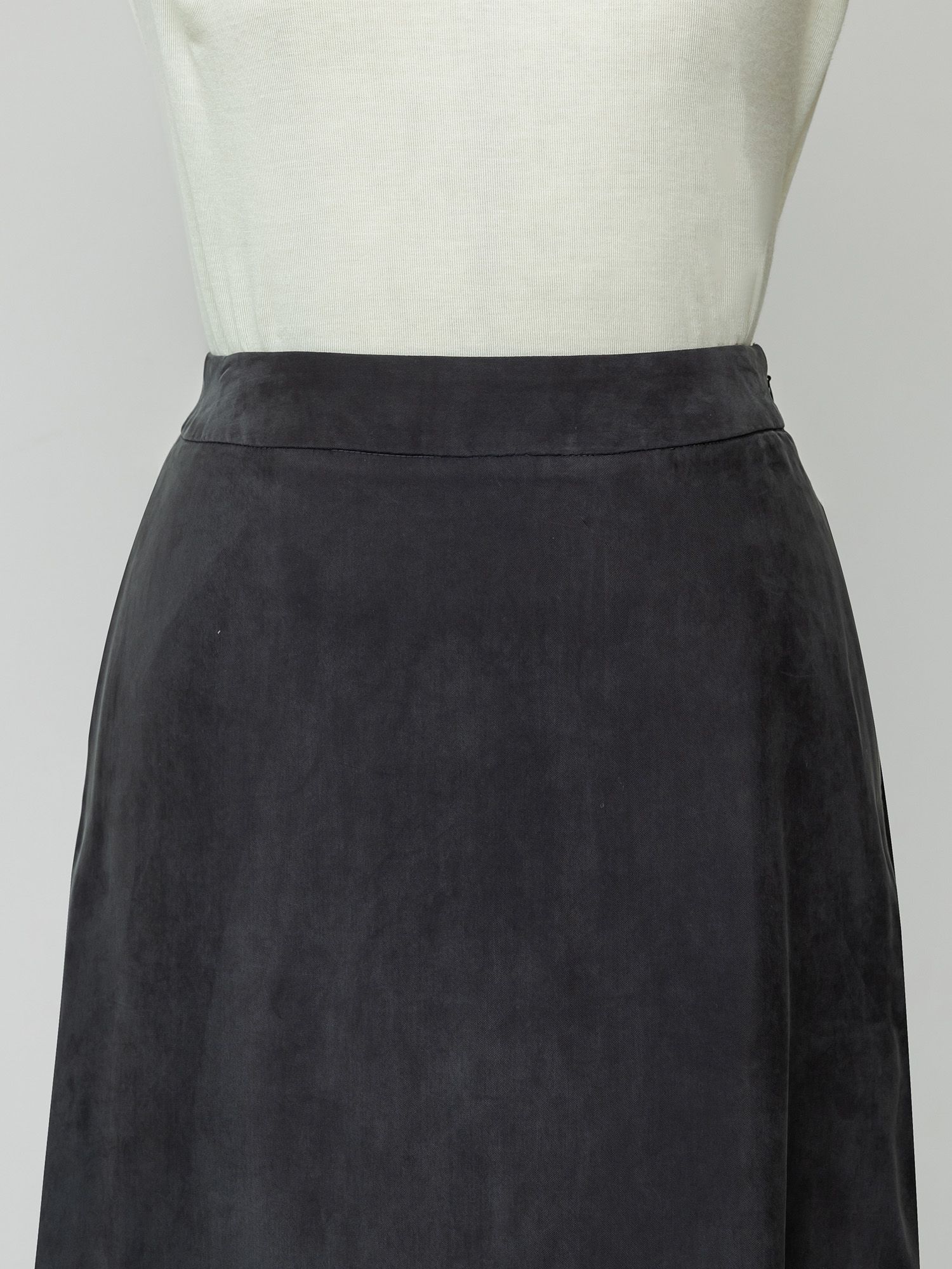 キュプラブレンドナロースカート