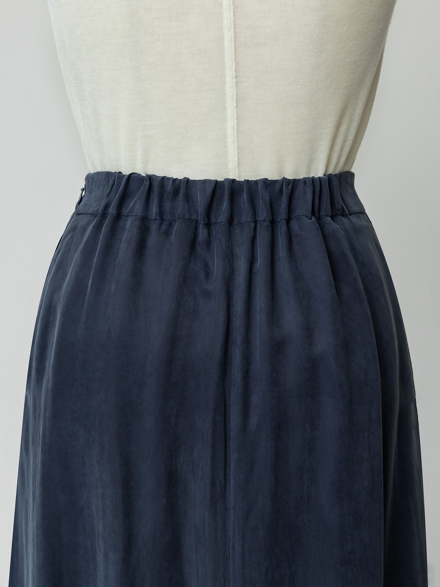 キュプラブレンドナロースカート