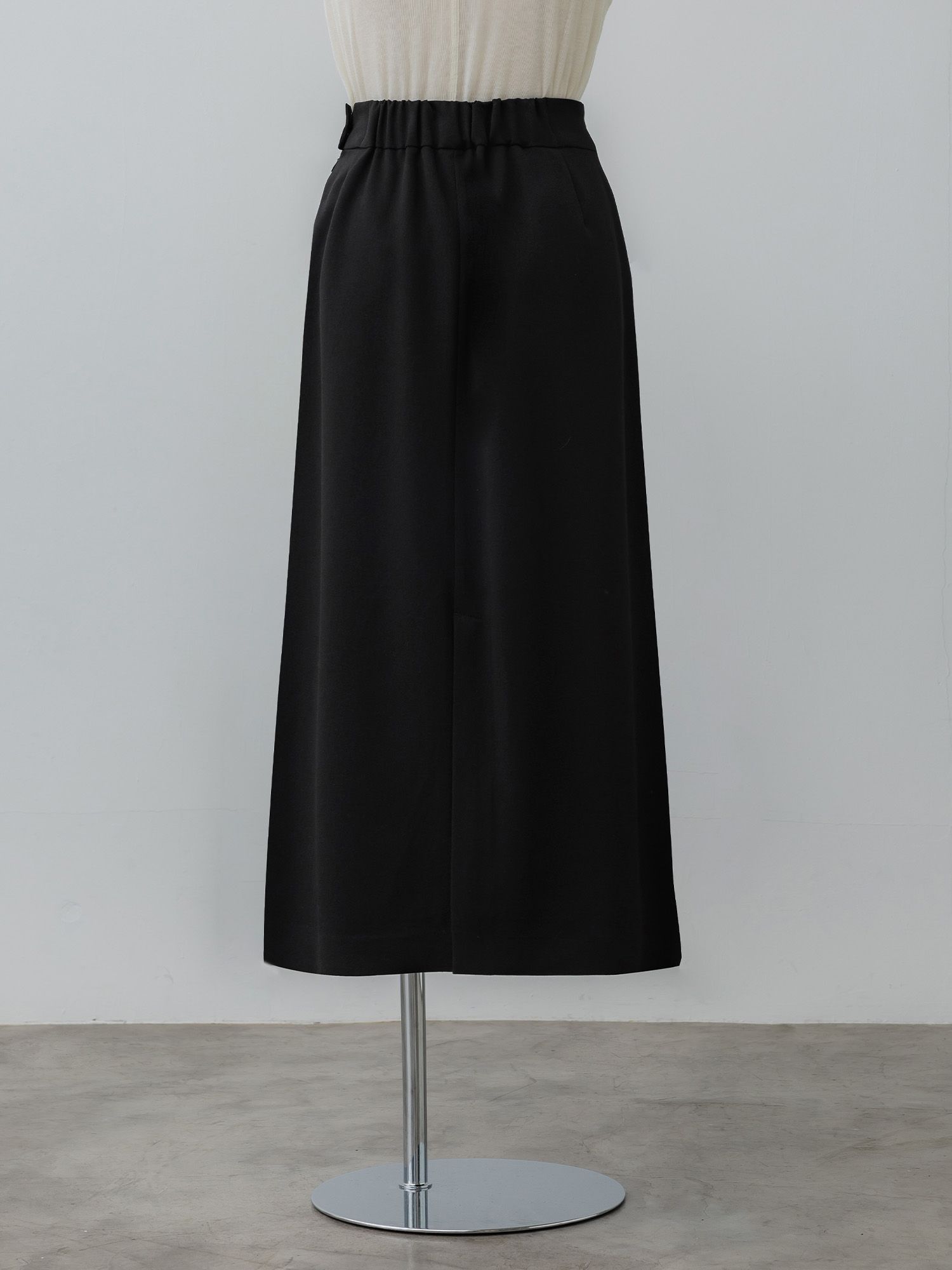 ウールライクラップロングスカート