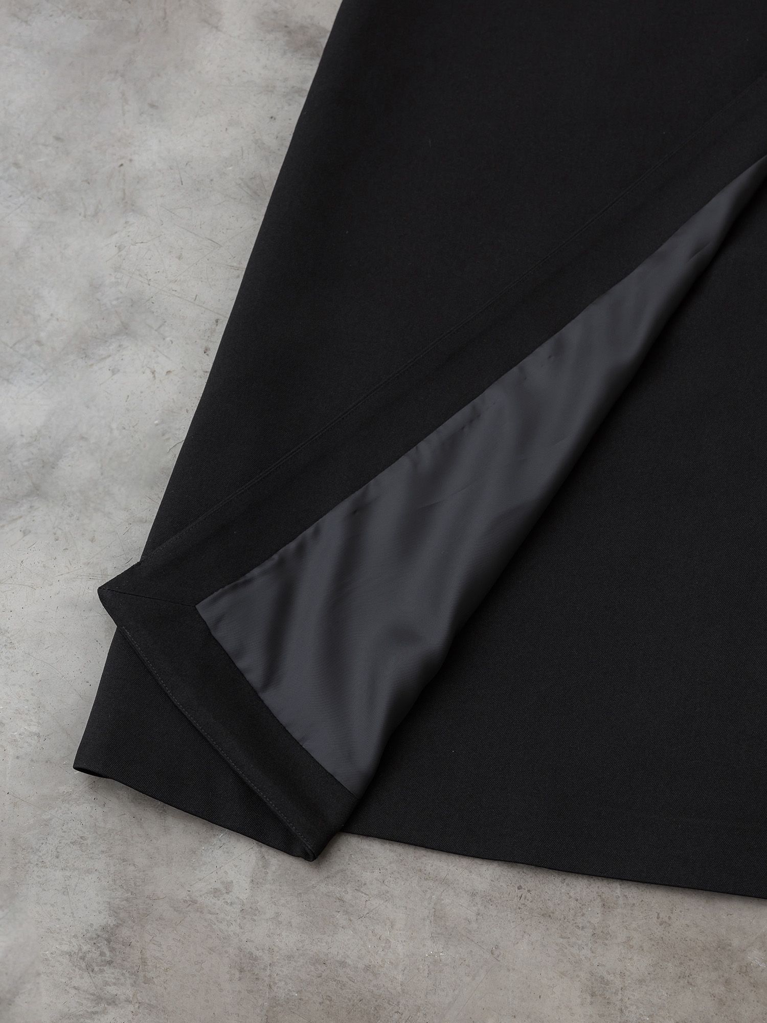 ウールライクラップロングスカート