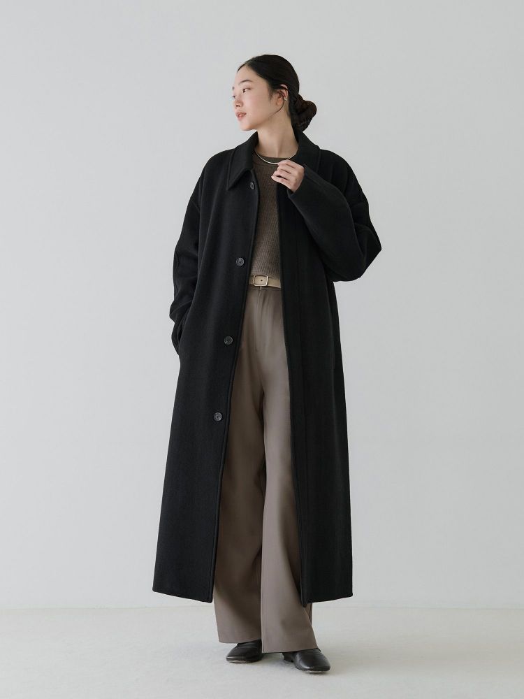 crewre online shop / リバーロングステンカラーコート