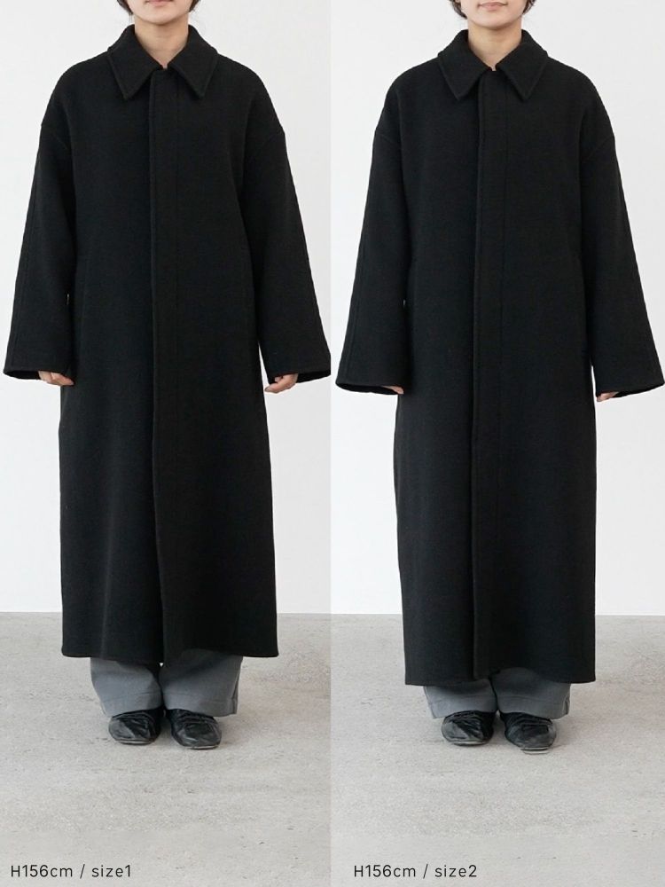 crewre online shop / リバーロングステンカラーコート