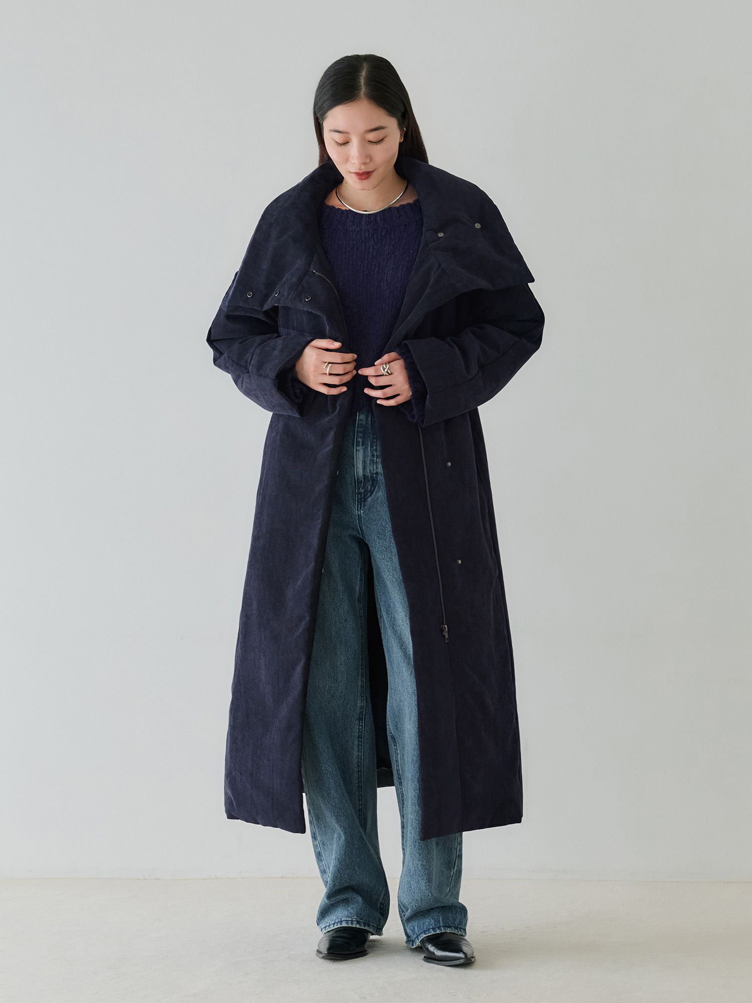 crewre online shop / コーデュロイシートダウンコート