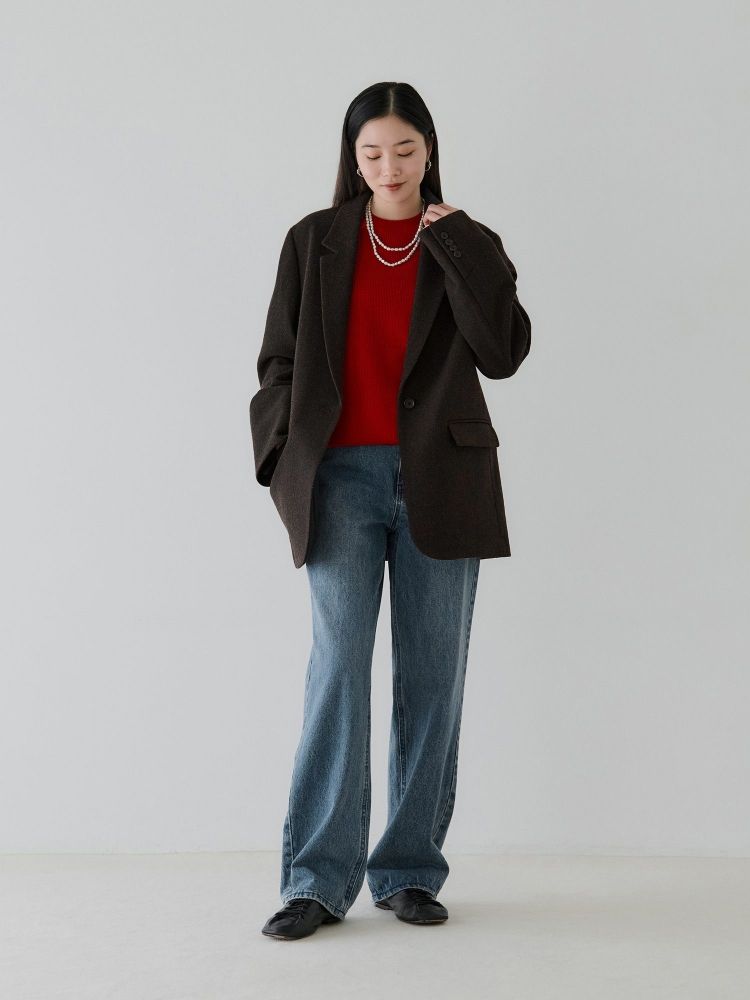 crewre online shop / ソフトツイードオーバージャケット