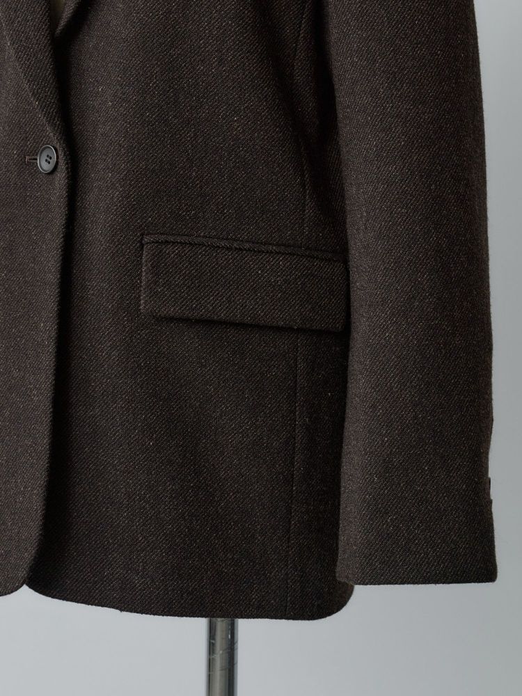 クルーレ crewre ソフトツイードオーバージャケット crewre online shop / ソフトツイードオーバージャケット