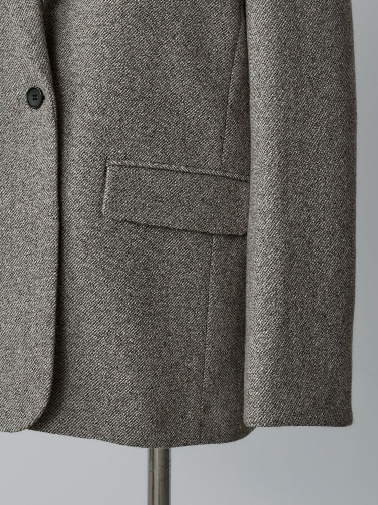 クルーレ crewre ソフトツイードオーバージャケット crewre online shop / ソフトツイードオーバージャケット