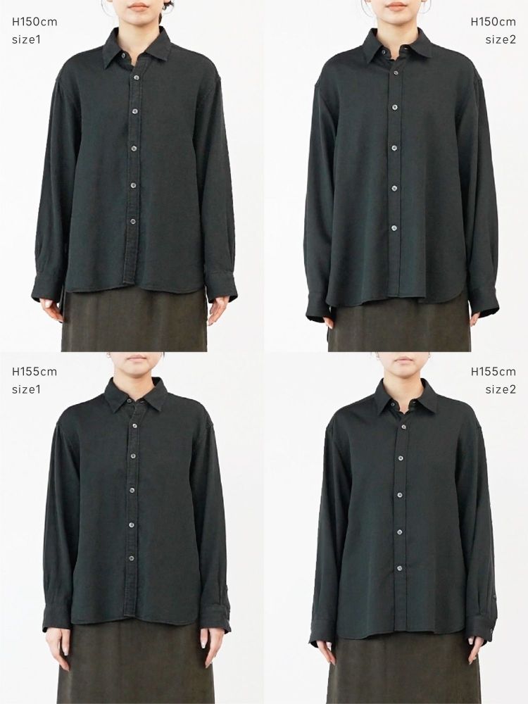 【新品】crewre テンセルコットンピケミニマルシャツ size1 crewre online shop / テンセルコットンピケミニマルシャツ