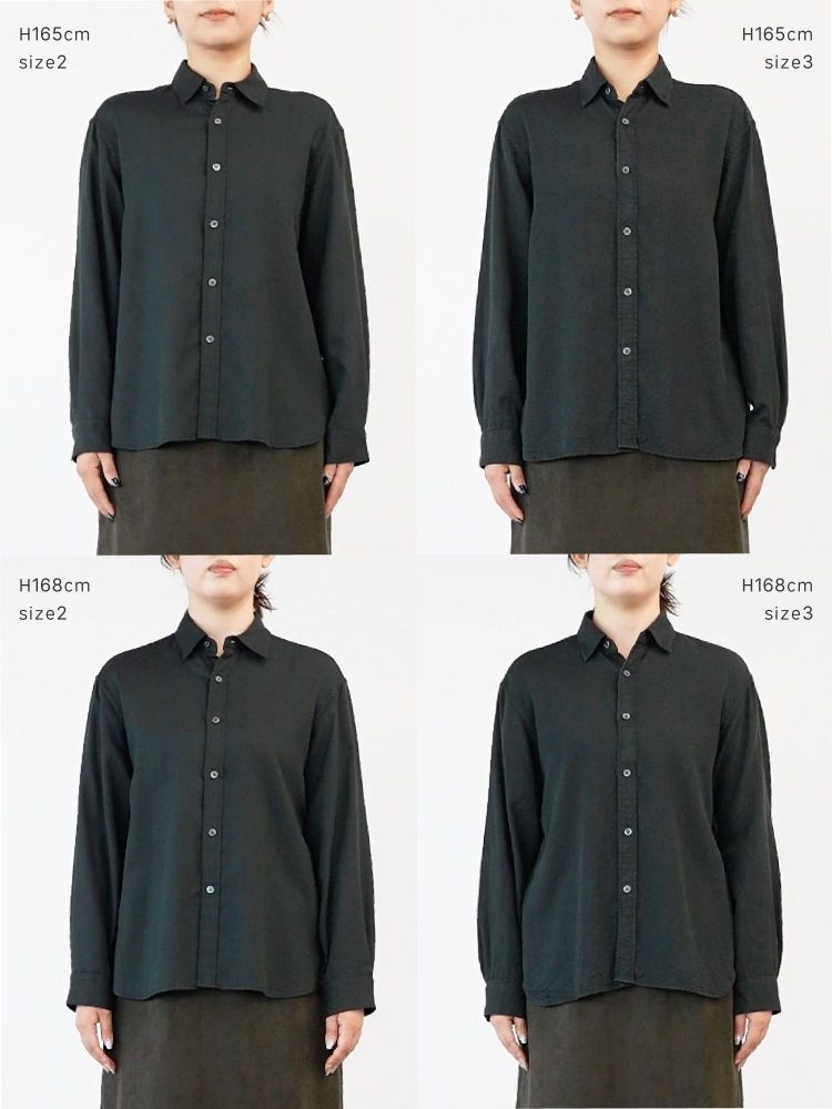 【新品】crewre テンセルコットンピケミニマルシャツ size1 crewre online shop / テンセルコットンピケミニマルシャツ