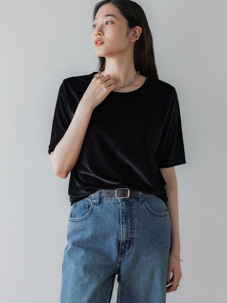 新品　クルーレ　トップス crewre online shop / シルクブレンドハイネックトップス