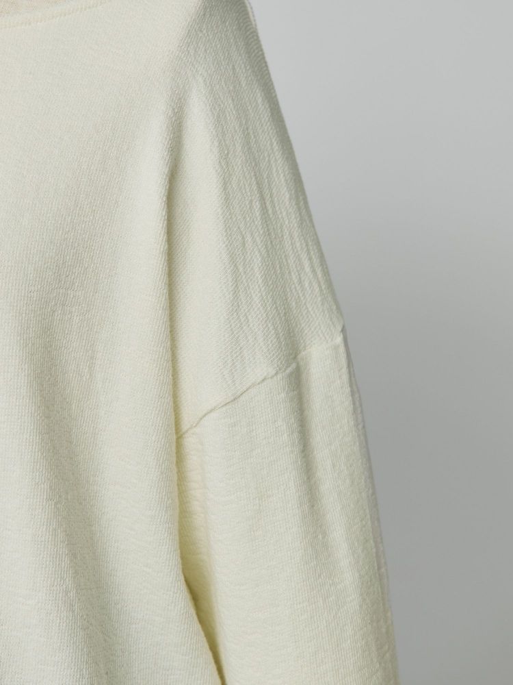 crewre online shop / 2wayラフインレーボートネックロンT