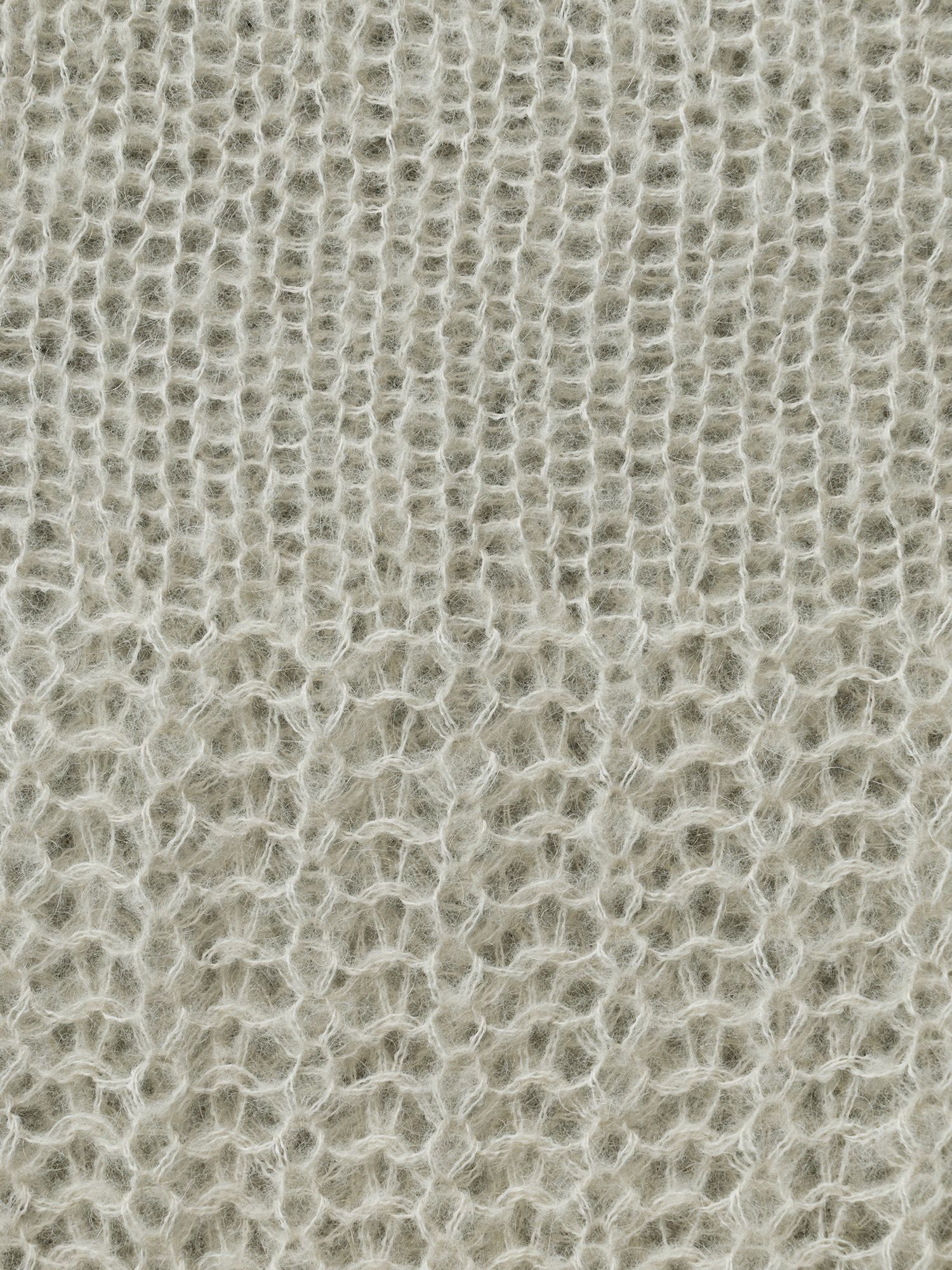 モヘヤミックスシアールーズニット