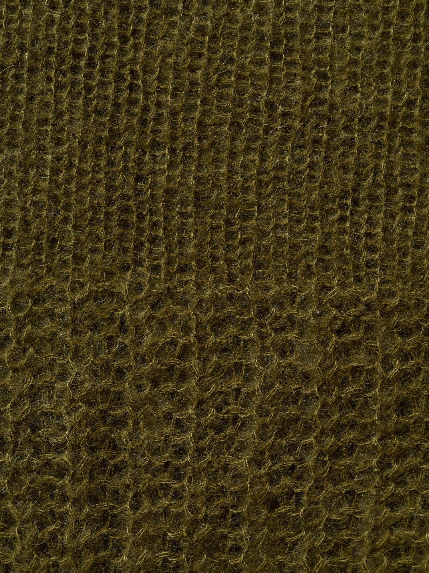 モヘヤミックスシアールーズニット