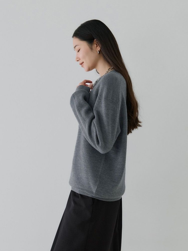 crewre online shop / カシミアブレンドメリノウールニット