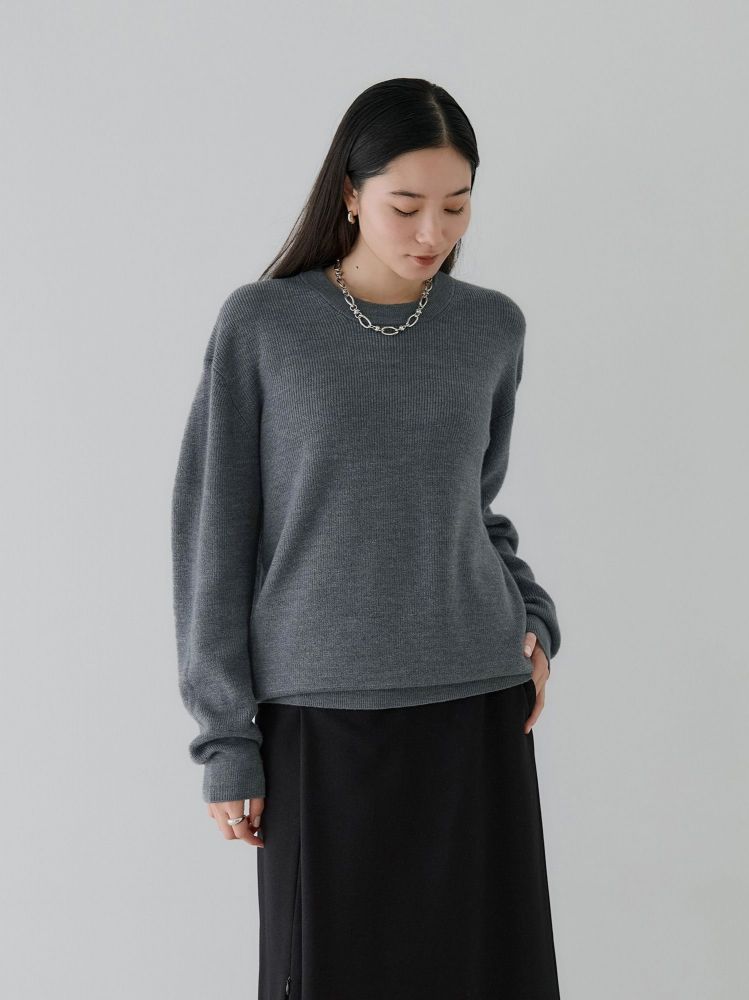 crewre　クルーレ　カシミアブレンドメリノウールニット crewre online shop / カシミアブレンドメリノウールニット
