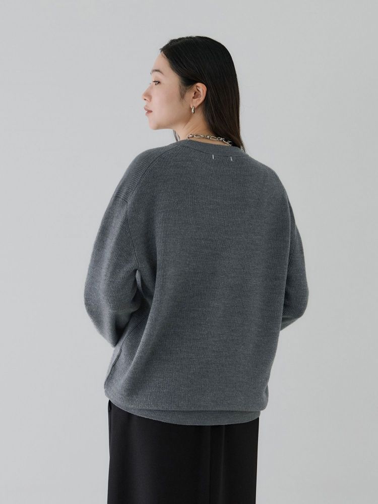 ennoy メリノウールセーター グレー M 中古・古着通販】THE ENNOY PROFESSIONAL (ザ エンノイ