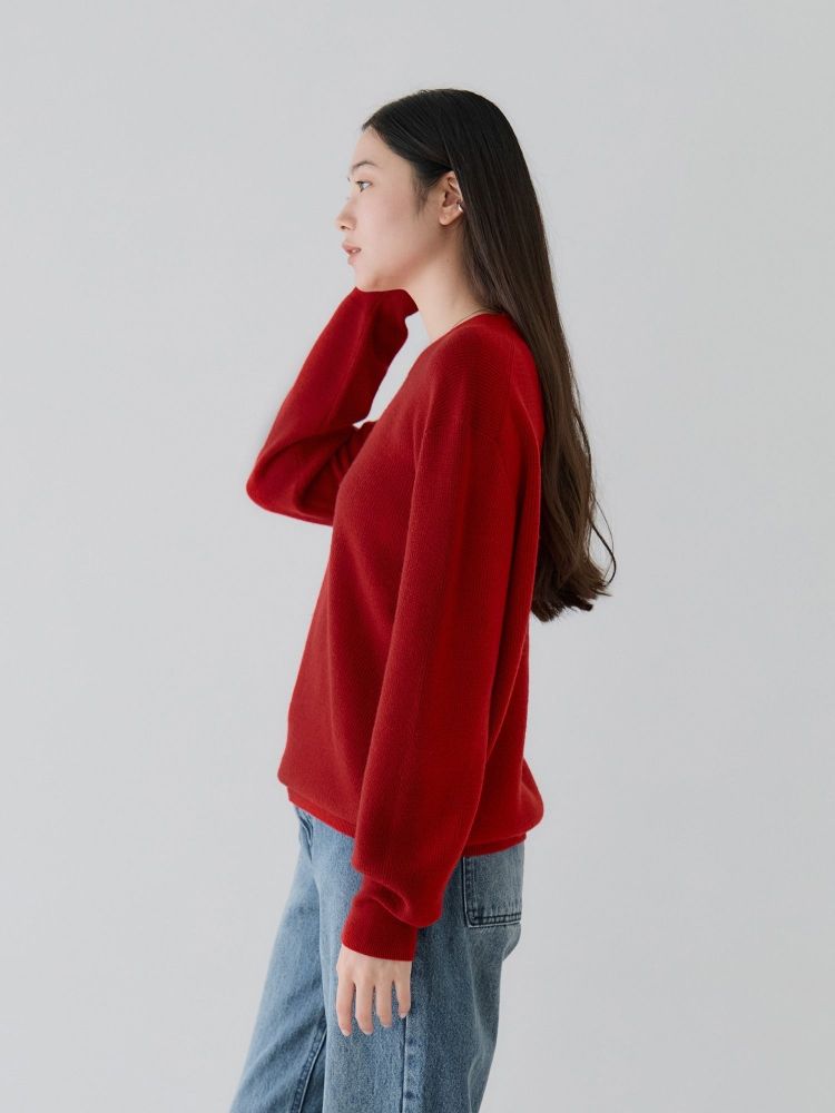 crewre online shop / カシミアブレンドメリノウールニット