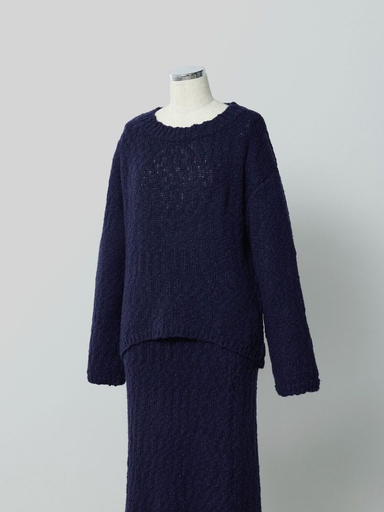 【完売品】crewre クルーレ ロービングスラブルーズニット ecru 完売品】crewre クルーレ ロービングスラブルーズニット ecru crewre